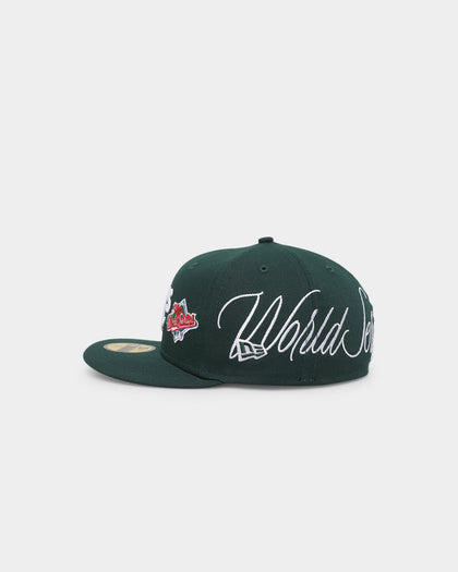 New Era Oakland Athletics 'Historic Champs' 59FIFTY Fitted Dark Green