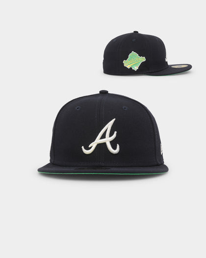 New Era Atlanta Braves Citrus Pop 59FIFTY Fitted Navy