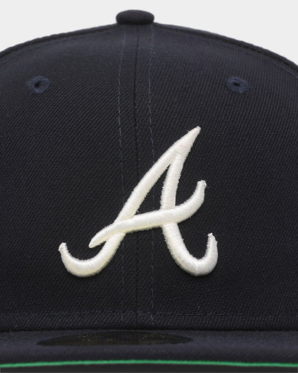 New Era Atlanta Braves Citrus Pop 59FIFTY Fitted Navy
