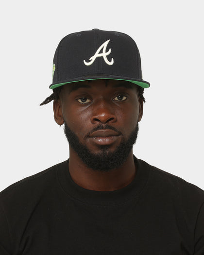 New Era Atlanta Braves Citrus Pop 59FIFTY Fitted Navy