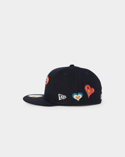 New Era Houston Astros 'Chain Stitch Heart' 59FIFTY Fitted Multi-Coloured