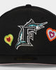 New Era Florida Marlins 'Chain Stitch Heart' 59FIFTY Fitted Multi-Coloured