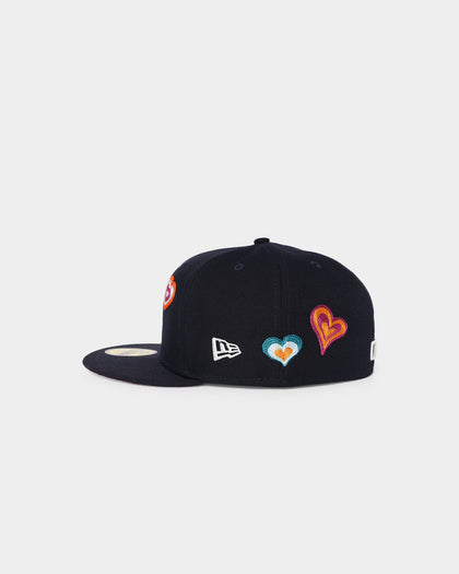 New Era Detroit Tigers 'Chain Stitch Heart' 59FIFTY Fitted Multi-Coloured