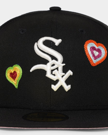 New Era Chicago White Sox 'Chain Stitch Heart' 59FIFTY Fitted Multi-Coloured
