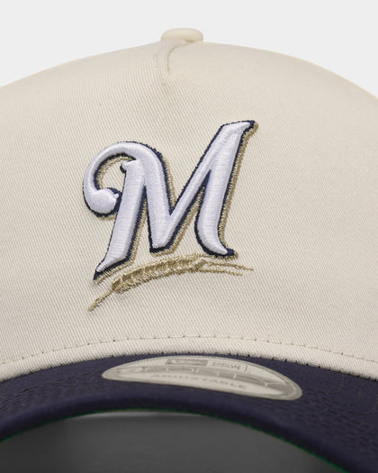 New Era Milwaukee Brewers 'All Star Game' 9FORTY A-Frame Snapback Chrome White/Original Team Colours