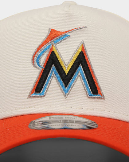 New Era Miami Marlins 'All Star Game' 9FORTY A-Frame Snapback Chrome White/Original Team Colours