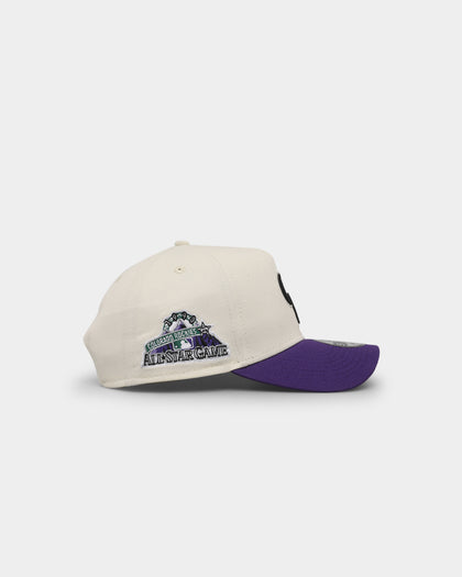 New Era Colorado Rockies 'All Star Game' 9FORTY A-Frame Snapback Chrome White/Original Team Colours