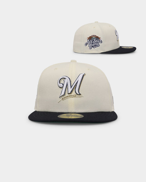 New Era Milwaukee Brewers 'Chrome All Star Game' 59FIFTY Fitted Chrome White/Original Team Colours