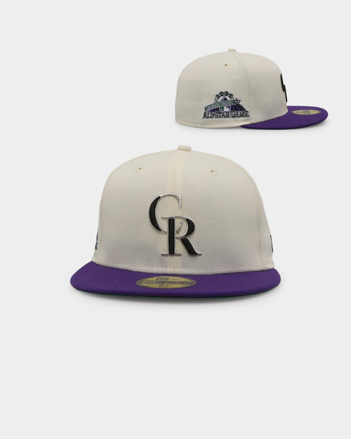 New Era Colorado Rockies 'All Star Game' 59FIFTY Fitted Chrome White/Original Team Colours