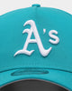 New Era Oakland Athletics 'Teal Pink' 9FORTY A-Frame Snapback Teal/Pink