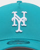 New Era New York Mets 'Teal Pink' 9FORTY A-Frame Snapback Teal/Pink