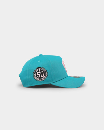 New Era Milwaukee Brewers 'Teal Pink' 9FORTY A-Frame Snapback Teal/Pink