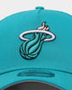 New Era Miami Heat 'Teal Pink' 9FORTY A-Frame Snapback Teal/Pink