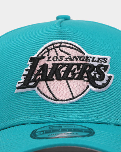 New Era Los Angeles Lakers 'Teal Pink' 9FORTY A-Frame Snapback Teal/Pink