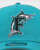New Era Florida Marlins 'Teal Pink' 9FORTY A-Frame Snapback Teal/Pink