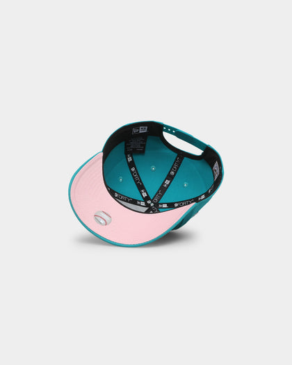 New Era Florida Marlins 'Teal Pink' 9FORTY A-Frame Snapback Teal/Pink