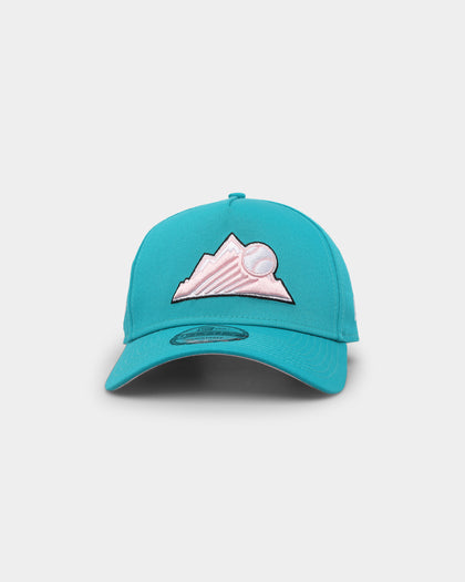 New Era Colorado Rockies 'Teal Pink' 9FORTY A-Frame Snapback Teal/Pink