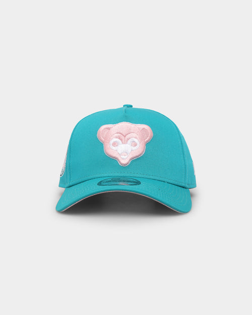 New Era Chicago Cubs 'Teal Pink' 9FORTY A-Frame Snapback Teal/Pink