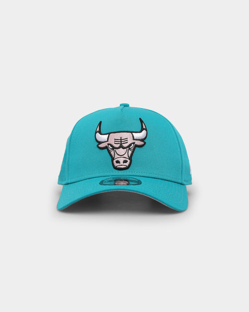 New Era Chicago Bulls 'Teal Pink' 9FORTY A-Frame Snapback Teal/Pink