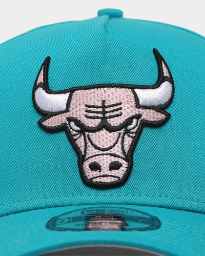 New Era Chicago Bulls 'Teal Pink' 9FORTY A-Frame Snapback Teal/Pink