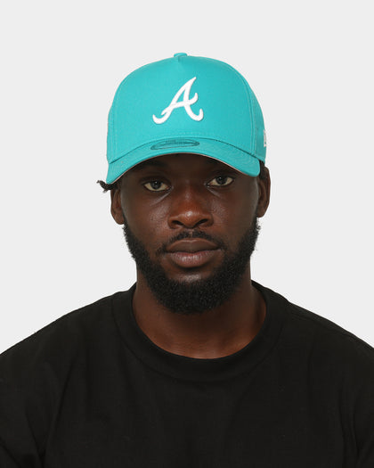 New Era Atlanta Braves 'Teal Pink' 9FORTY A-Frame Snapback Teal/Pink