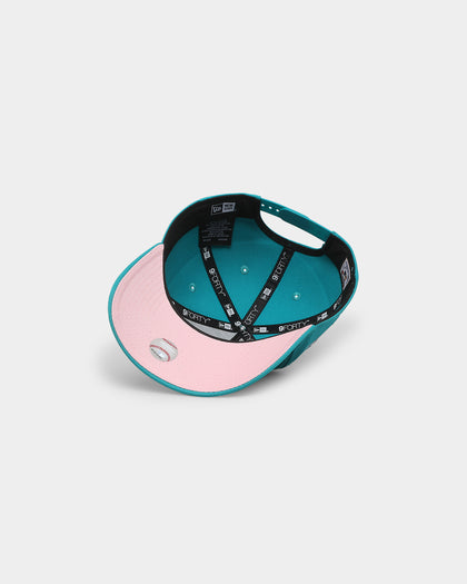 New Era Anaheim Angels 'Teal Pink' 9FORTY A-Frame Snapback Teal/Pink