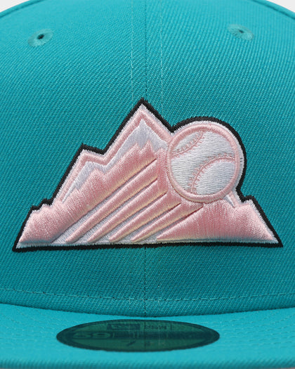 New Era Colorado Rockies 'Teal Pink' 59FIFTY Fitted Teal/Pink