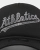 New Era Oakland Athletics Rhinestone Trucker 9FORTY A-Frame Snapback Black