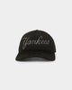 New Era New York Yankees 'Rhinestone' Trucker 9FORTY A-Frame Snapback Black