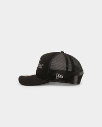 New Era New York Yankees 'Rhinestone' Trucker 9FORTY A-Frame Snapback Black