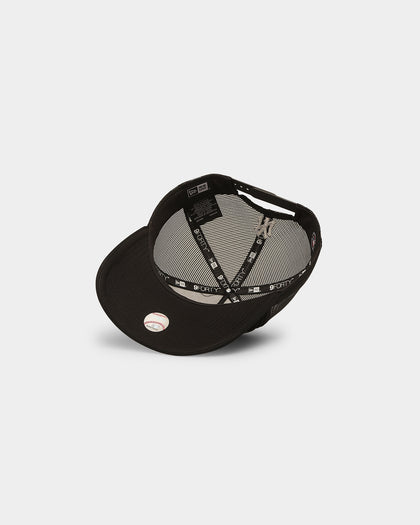 New Era New York Yankees 'Rhinestone' Trucker 9FORTY A-Frame Snapback Black