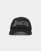 New Era Los Angeles Lakers Rhinestone Trucker 9FORTY A-Frame Snapback Black