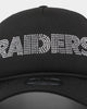 New Era Las Vegas Raiders Rhinestone Trucker 9FORTY A-Frame Snapback Black