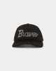 New Era Atlanta Braves 'Rhinestone' Trucker 9FORTY A-Frame Snapback Black