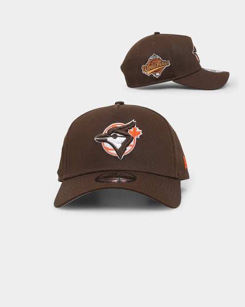 New Era Toronto Blue Jays 'Walnut Orange' 9FORTY A-Frame Snapback Brown/Orange
