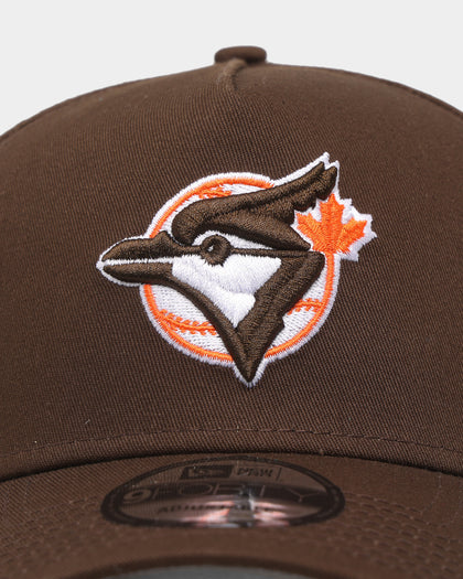 New Era Toronto Blue Jays 'Walnut Orange' 9FORTY A-Frame Snapback Brown/Orange