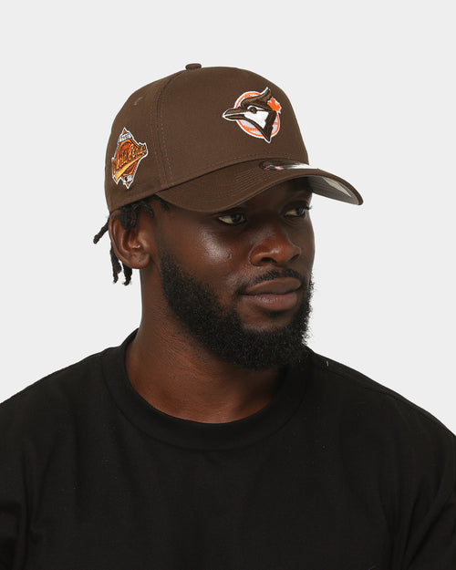 New Era Toronto Blue Jays 'Walnut Orange' 9FORTY A-Frame Snapback Brown/Orange