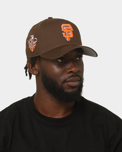 New Era San Francisco Giants 'Walnut Orange' 9FORTY A-Frame Snapback Brown/Orange
