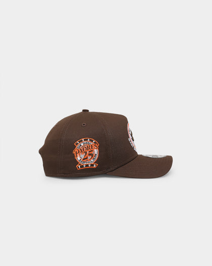 New Era San Diego Padres 'Walnut Orange' 9FORTY A-Frame Snapback Brown/Orange