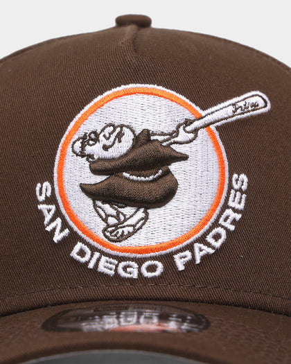 New Era San Diego Padres 'Walnut Orange' 9FORTY A-Frame Snapback Brown/Orange