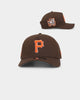 New Era Pittsburgh Pirates 'Walnut Orange' 9FORTY A-Frame Snapback Brown/Orange