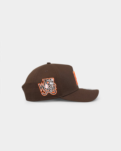 New Era Pittsburgh Pirates 'Walnut Orange' 9FORTY A-Frame Snapback Brown/Orange