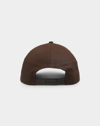 New Era New York Yankees 'Walnut Orange' 9FORTY A-Frame Snapback Brown/Orange
