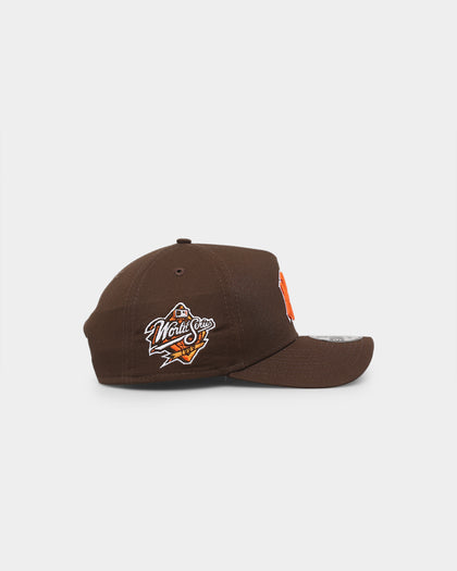 New Era New York Yankees 'Walnut Orange' 9FORTY A-Frame Snapback Brown/Orange