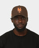 New Era New York Mets 'Walnut Orange' 9FORTY A-Frame Snapback Brown/Orange