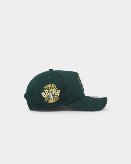 New Era Milwaukee Bucks 'Green And Gold' 9FORTY A-Frame Snapback Green/Gold