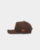 New Era Milwaukee Brewers 'Walnut Orange' 9FORTY A-Frame Snapback Brown/Orange