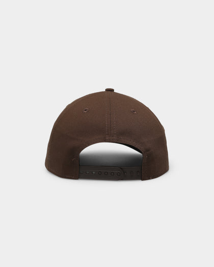 New Era Los Angeles Lakers 'Walnut Orange' 9FORTY A-Frame Snapback Brown/Orange