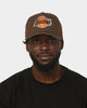 New Era Los Angeles Lakers 'Walnut Orange' 9FORTY A-Frame Snapback Brown/Orange