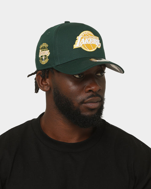 New Era Los Angeles Lakers 'Green And Gold' 9FORTY A-Frame Snapback Green/Gold